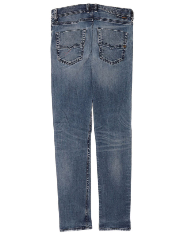 Jeans slim da uomo Diesel W29 L31 cotone blu