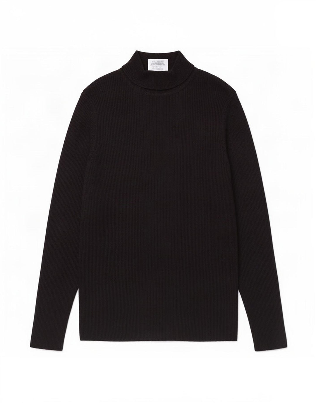 Marks & Spencer Top da donna a maniche lunghe UK 12 Medium Black Viscosa