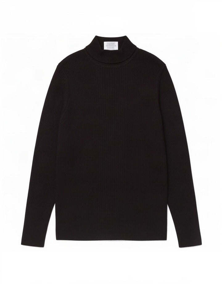 Marks & Spencer Top da donna a maniche lunghe UK 12 Medium Black Viscosa