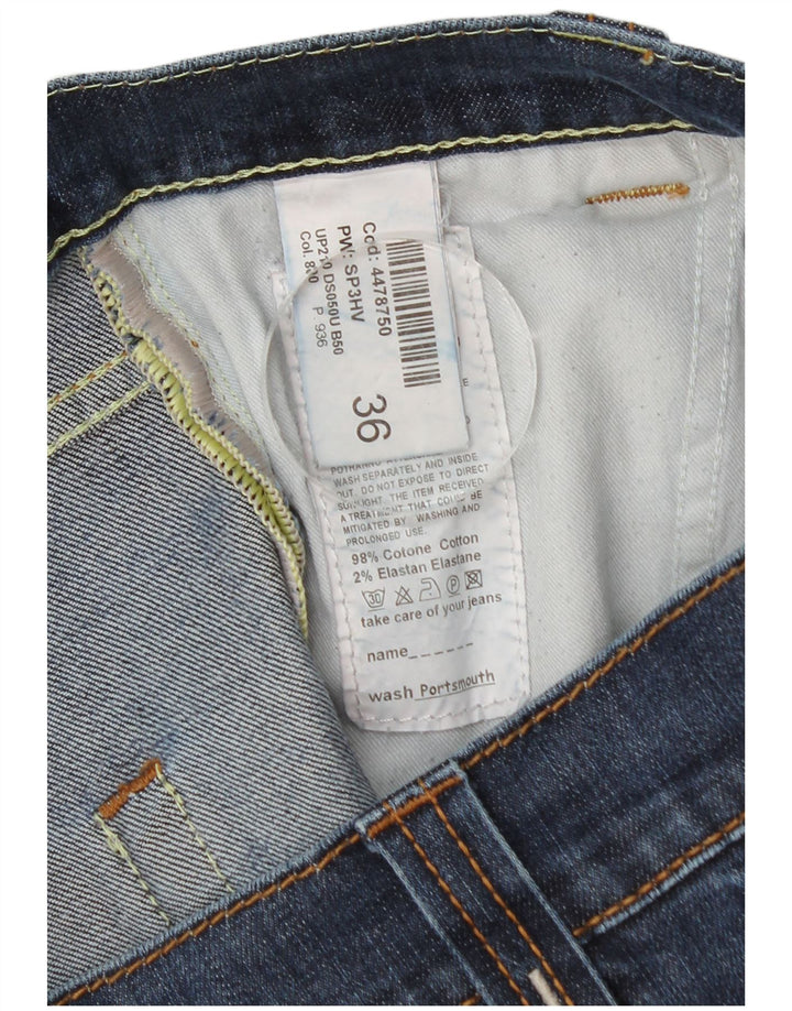 Jeans slim da uomo Dondup W36 L34 cotone blu