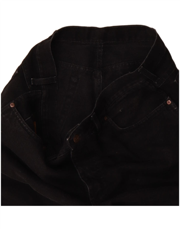 Jeans dritti da uomo Wrangler W28 L32 neri
