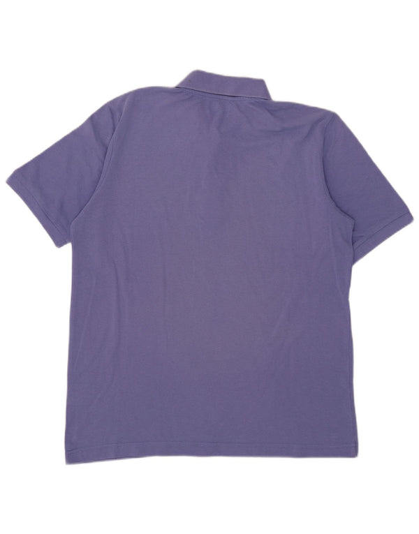 Polo Kappa Uomo Large Blu In Cotone