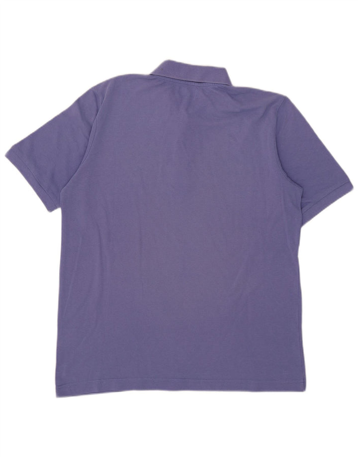 Polo Kappa Uomo Large Blu In Cotone
