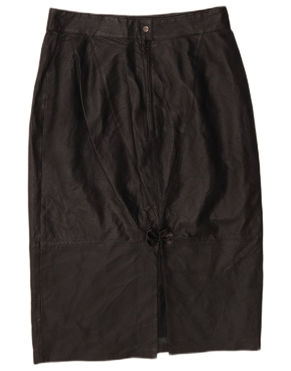 Gonna in pelle a vita alta Canda da donna C&A EU 42 Large W30 Nera