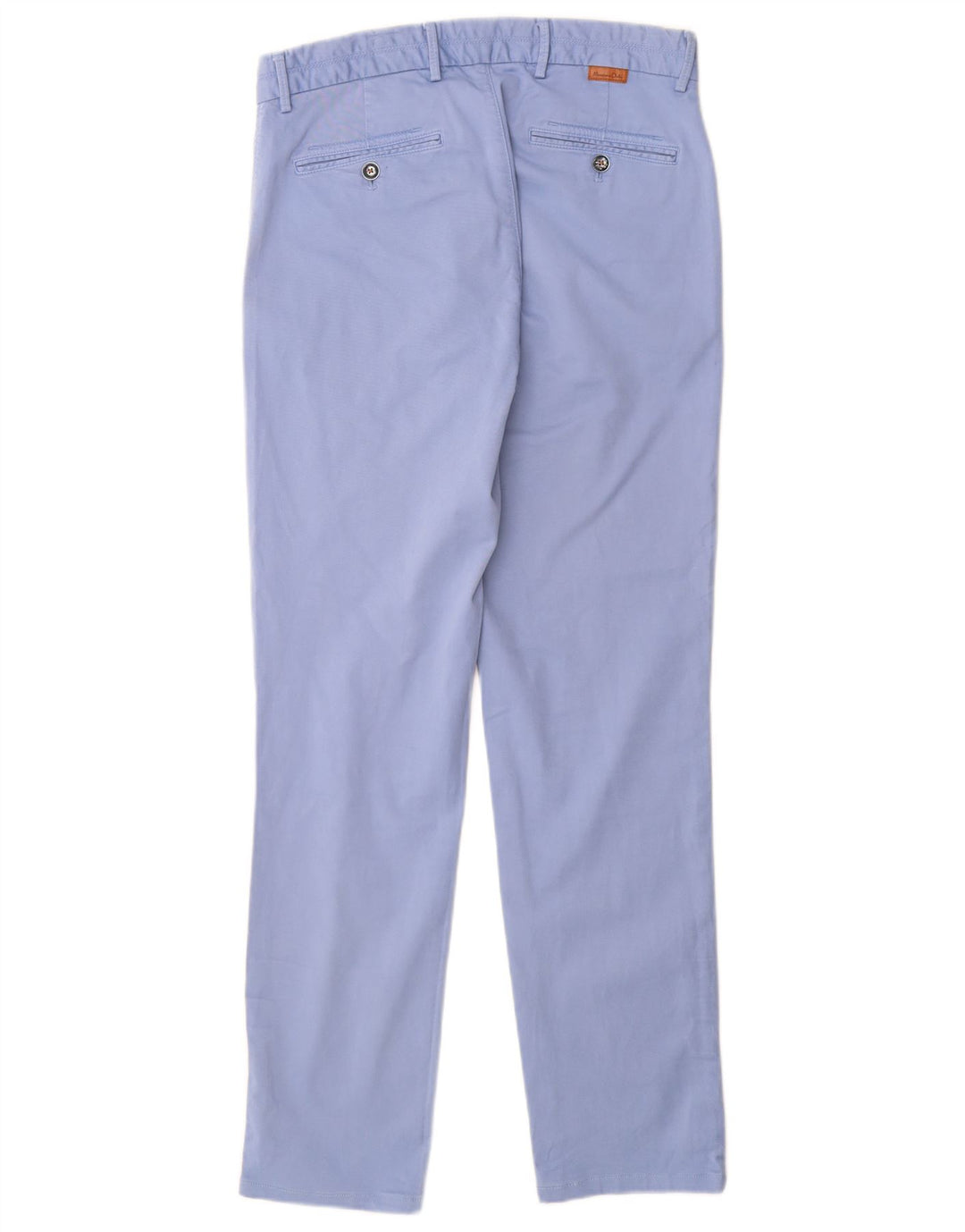 MASSIMO DUTTI Pantaloni chino slim fit da uomo EU 38 Small W30 L30 Blu