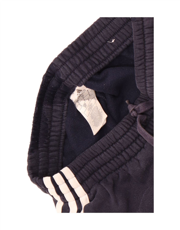Pantaloni da tuta da uomo Adidas Joggers piccoli in cotone blu navy