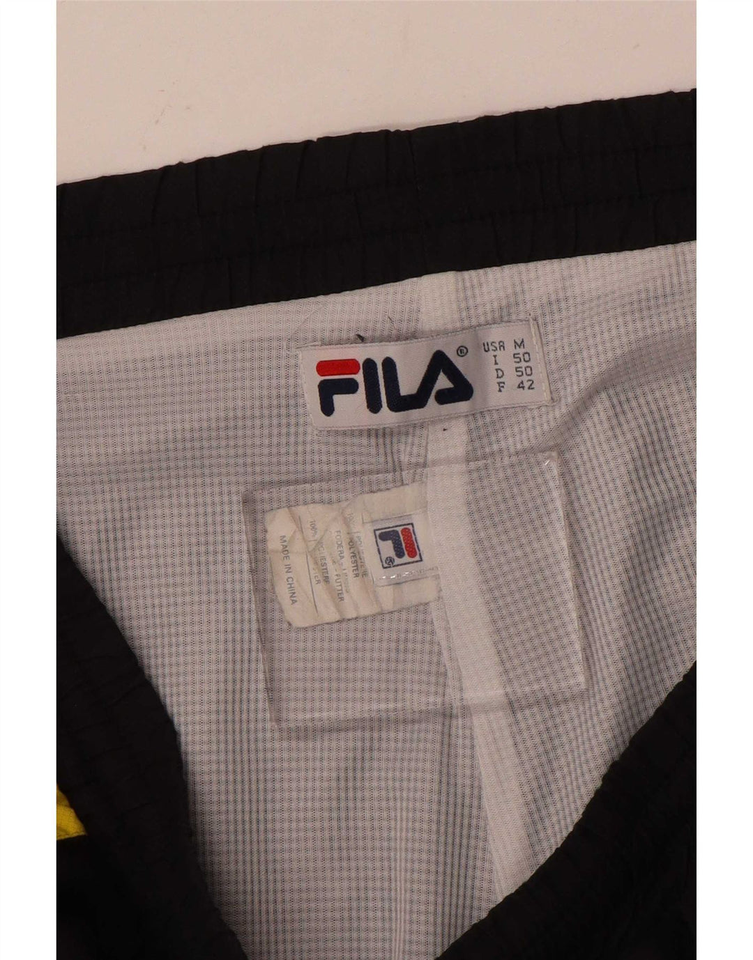 Pantaloni da tuta grafica da uomo Fila Joggers Medium Black Colourblock