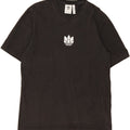 ADIDAS Mens T-Shirt Top Medium Black Cotton Vintage Adidas and Second-Hand Adidas from Messina Hembry 