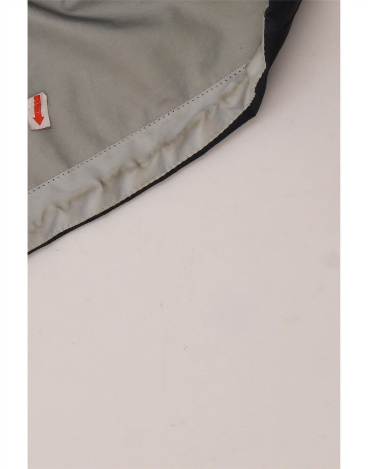 Giacca antipioggia da uomo BERGHAUS con cappuccio UK 38 nylon blu navy medio