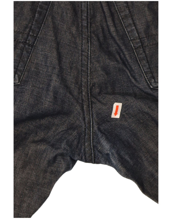 Pantaloni casual dritti da uomo Hugo Boss W33 L30 cotone blu navy