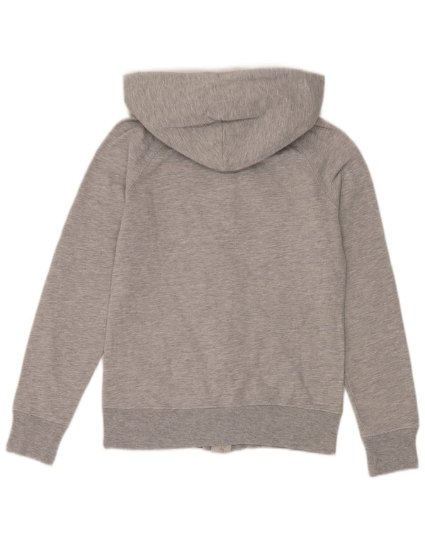 Maglione con cappuccio e zip grafica da donna Gap UK 6 XS Cotone grigio