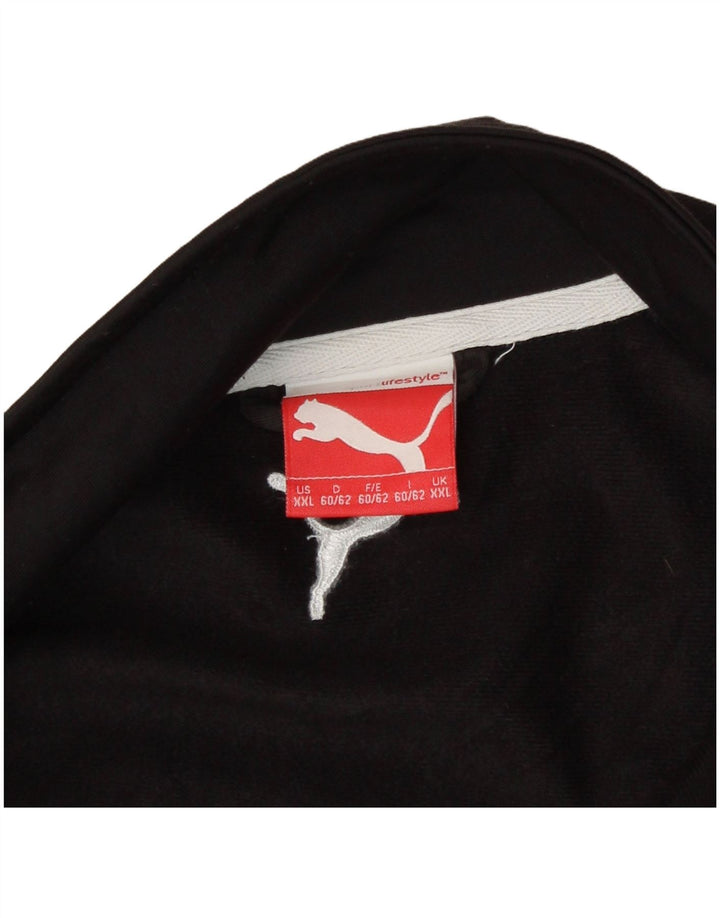 Giacca da tuta da uomo Puma 2XL Poliestere color block nero