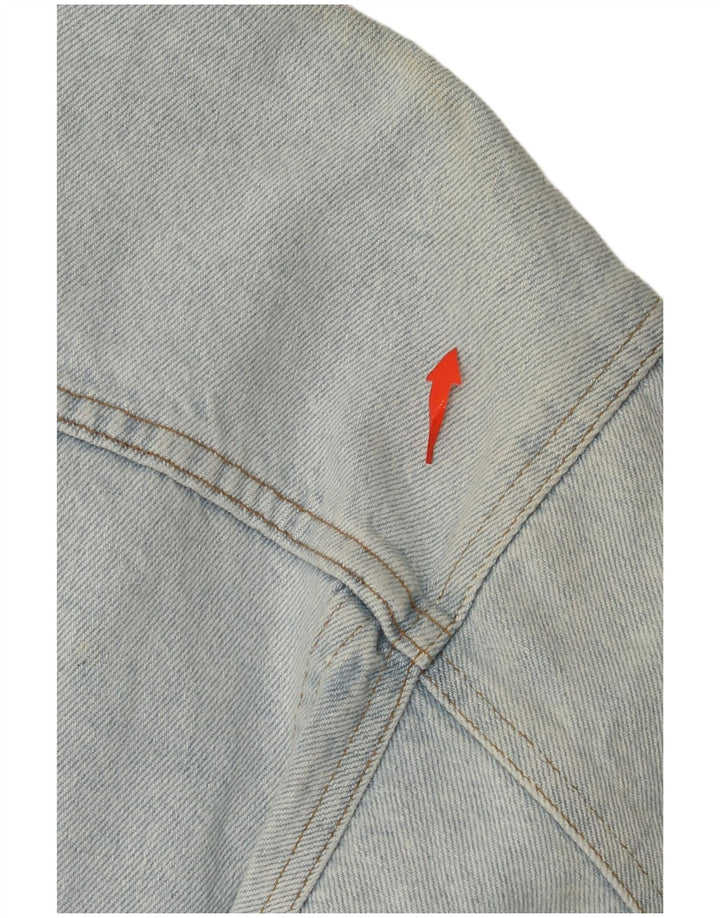 Giacca di jeans da uomo RIFLE UK 40 grande cotone blu