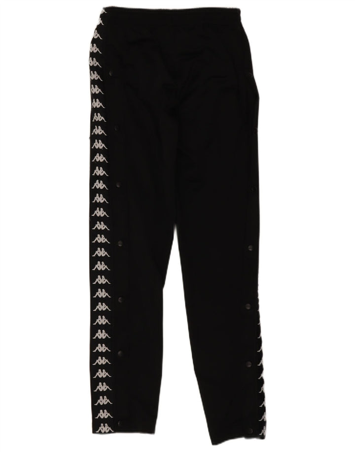Pantaloni da tuta con grafica Kappa da uomo piccoli neri