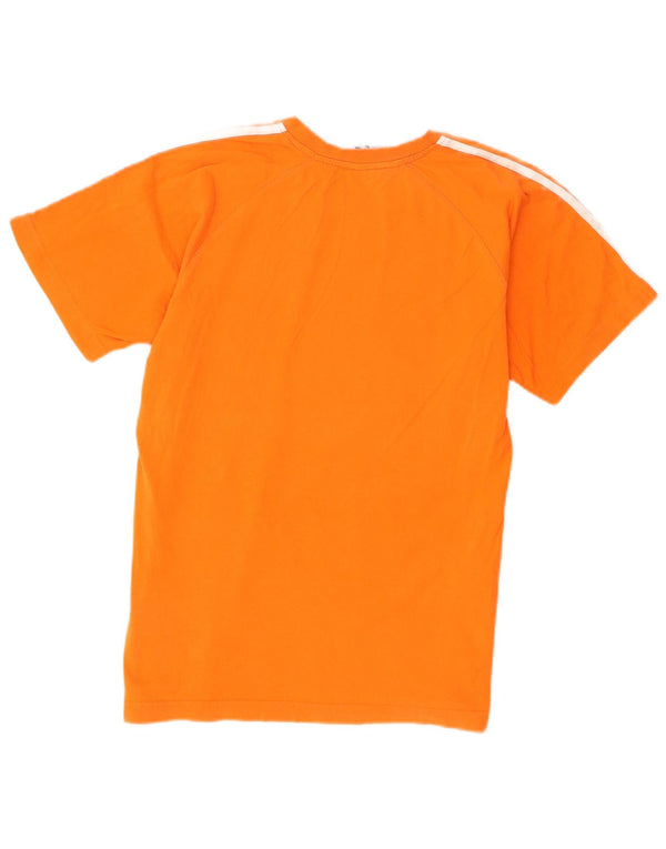 Adidas T-shirt da ragazzo Top 15-16 anni XL Arancione Cotone Sport
