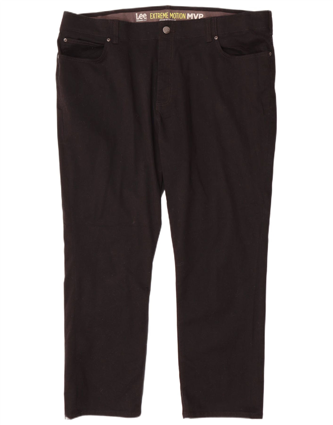Pantaloni casual dritti affusolati LEE Extreme Motion da uomo W46 L30 neri