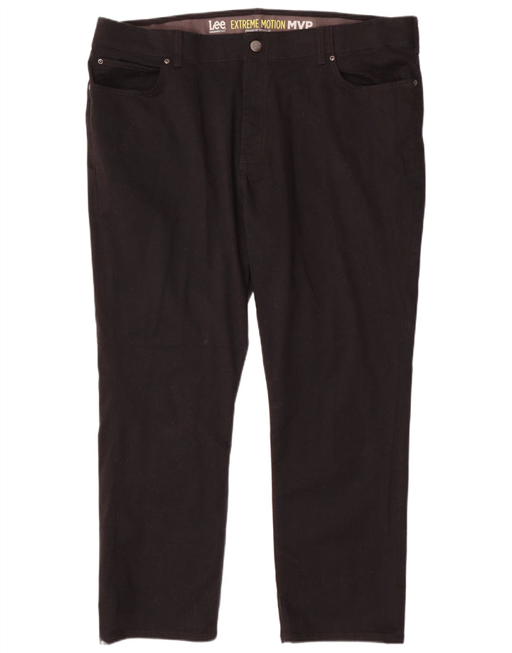 Pantaloni casual dritti affusolati LEE Extreme Motion da uomo W46 L30 neri