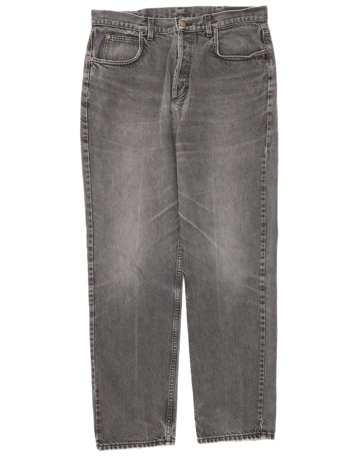 Jeans dritti Chicago da uomo Lee W38 L34 cotone grigio