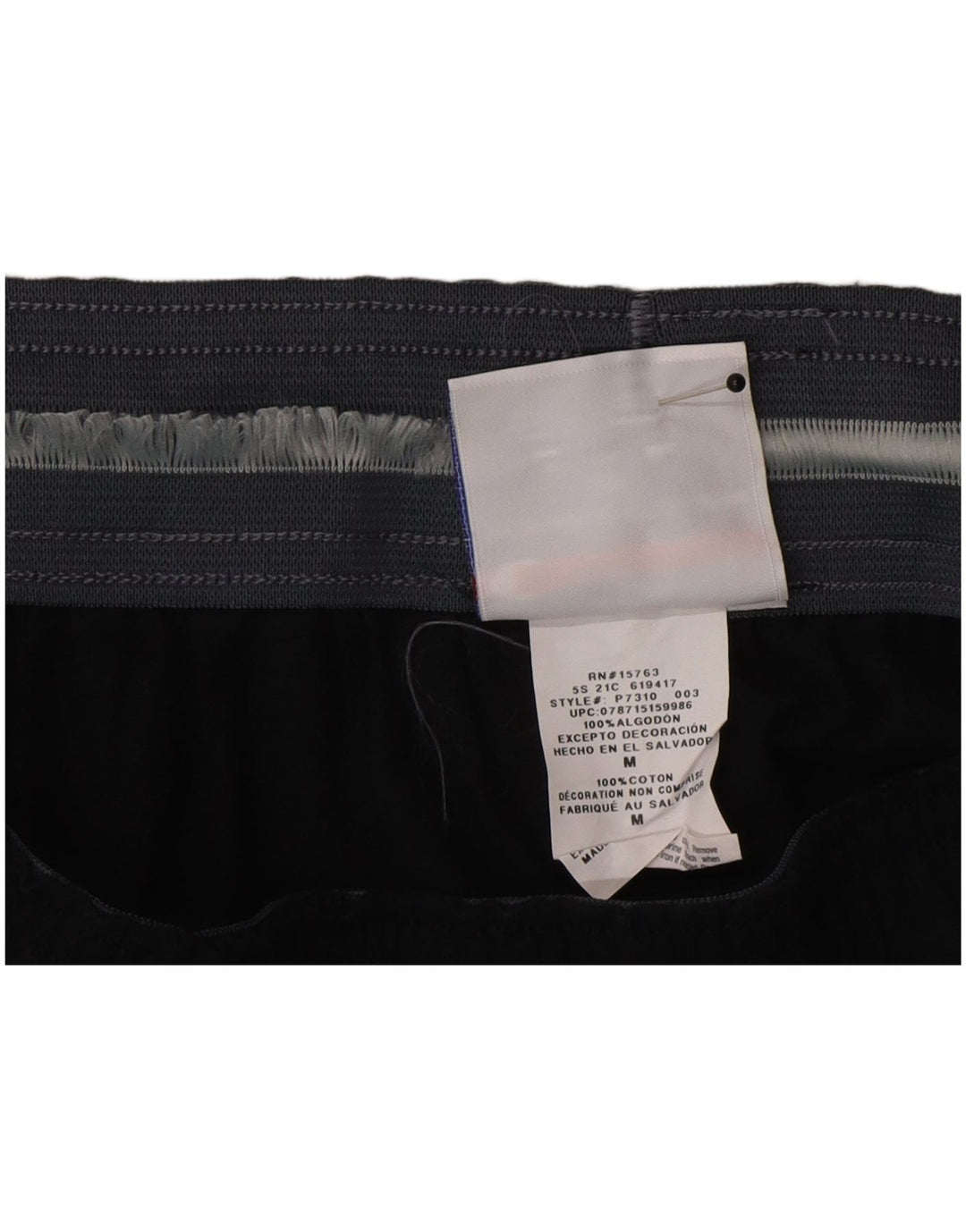 Pantaloni da tuta da uomo Champion Joggers medio cotone nero