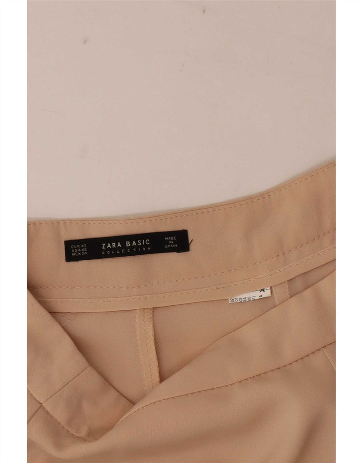Pantaloncini casual da donna Zara XS W24 Beige