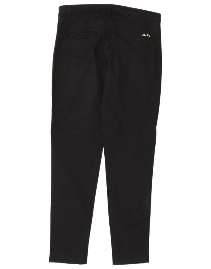 MISS SIXTY Pantaloni chino skinny da donna W26 L28 cotone nero