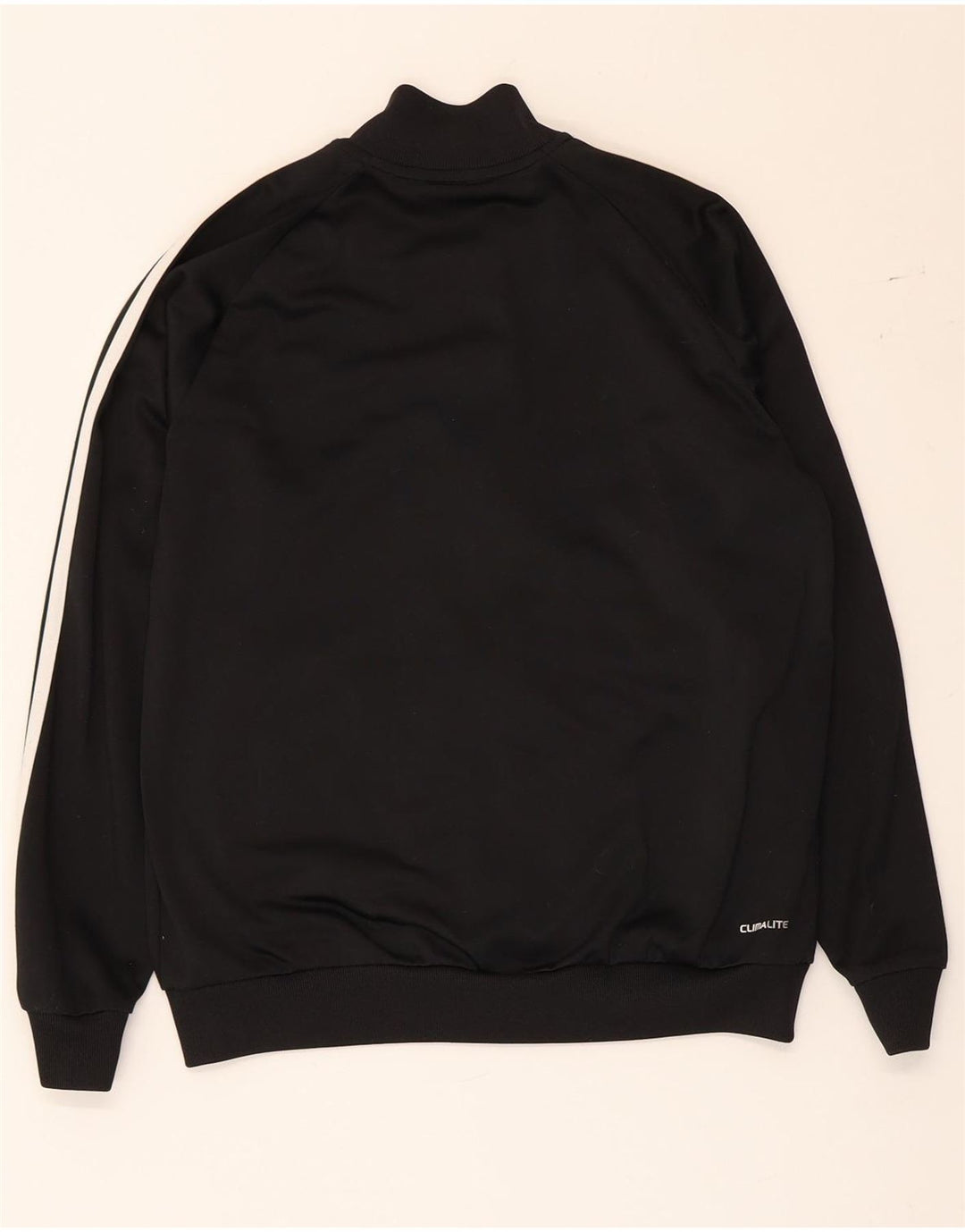 Giacca da tuta Adidas Clima 365 da ragazzo 11-12 anni in poliestere nero