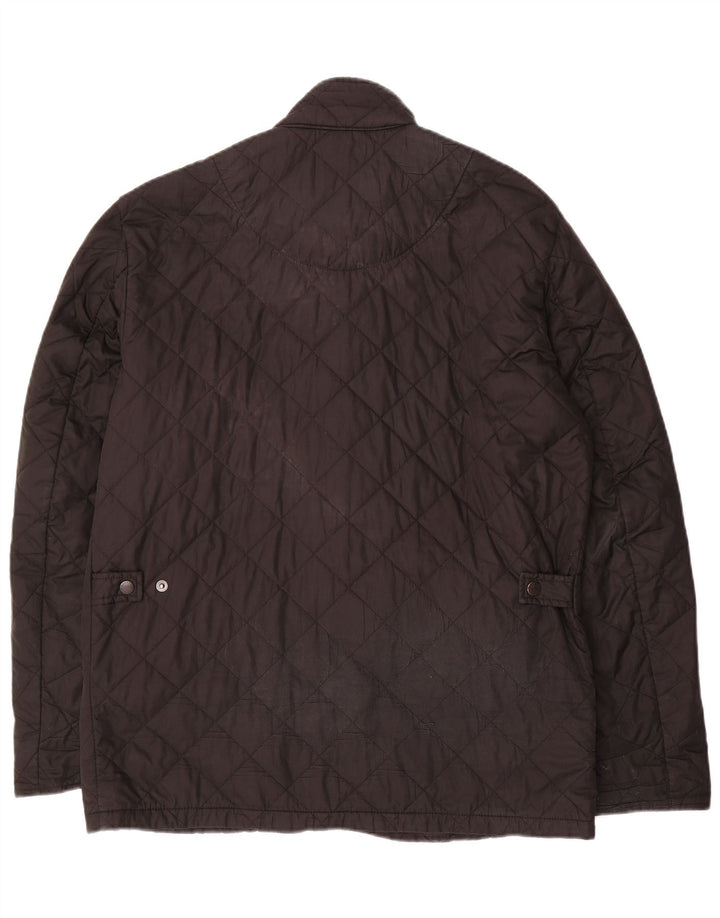 Giacca trapuntata da uomo BARBOUR UK 38 media nera