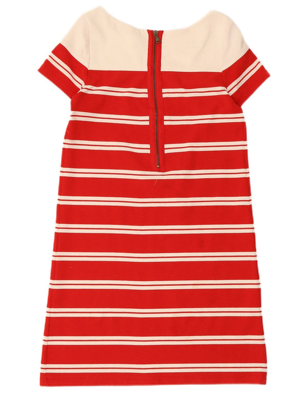 Abito T-shirt oversize da donna Zara UK 6 XS Poliestere a righe rosse