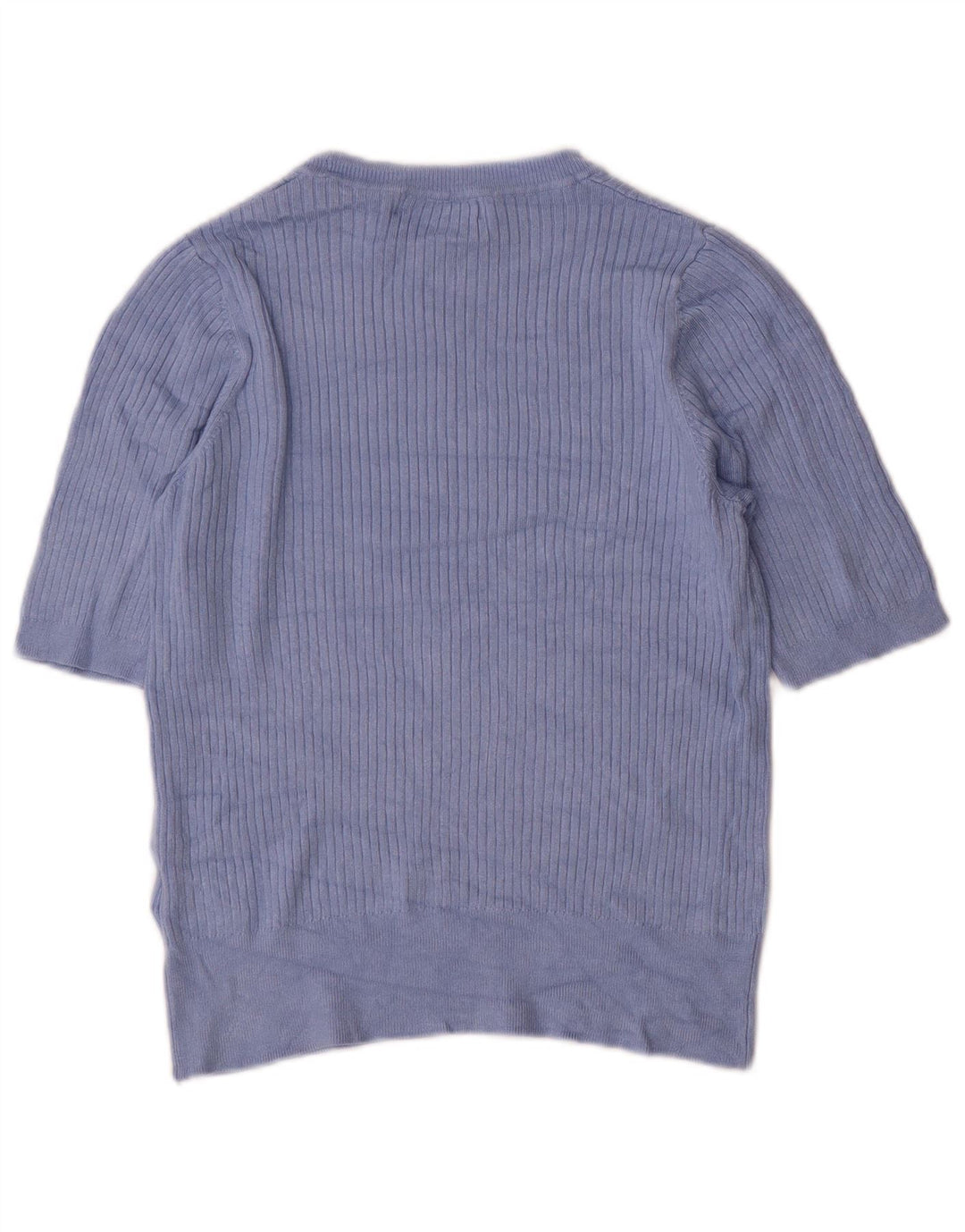 Maglione maglione con scollo a barca da donna Marks & Spencer UK 12 Blu medio