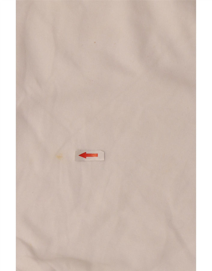 Felpa grafica da uomo Fila Maglione cotone bianco medio