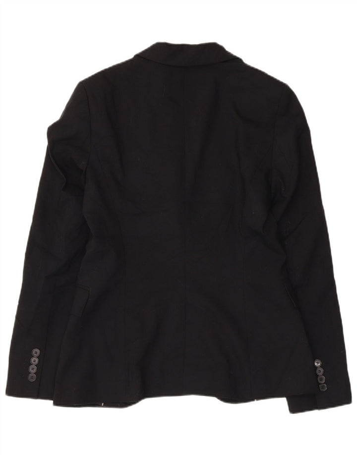 Giacca blazer a 1 bottone da donna Zara EU 38 piccola poliestere nero
