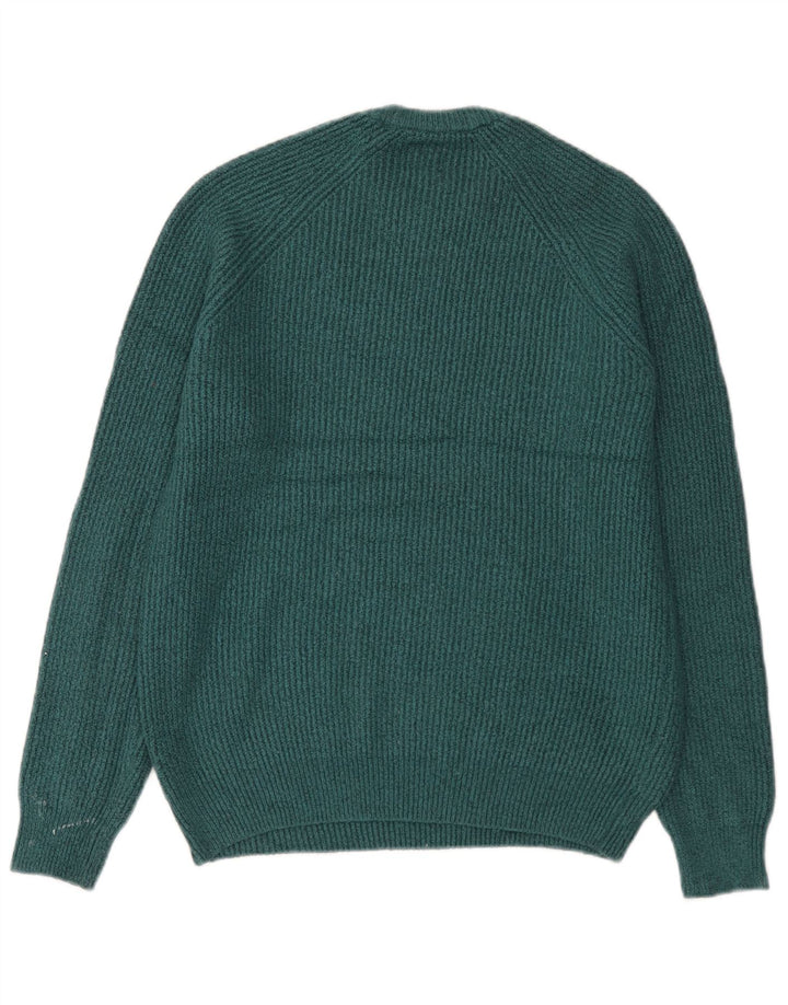 Maglione maglione girocollo da donna Marks & Spencer UK 12 Verde medio