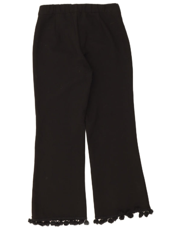 Pantaloni corti Bootcut da donna Zara XS W24 L24 poliestere nero