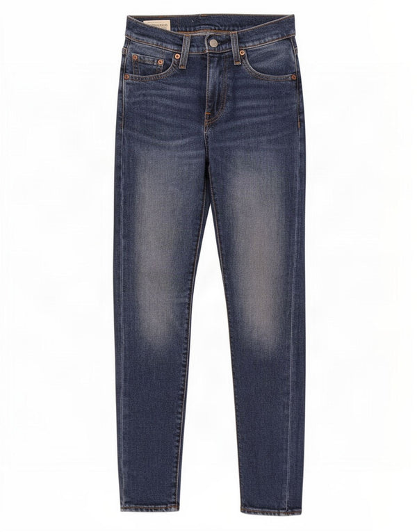 Jeans skinny affusolati da donna Levi's W26 L30 cotone blu