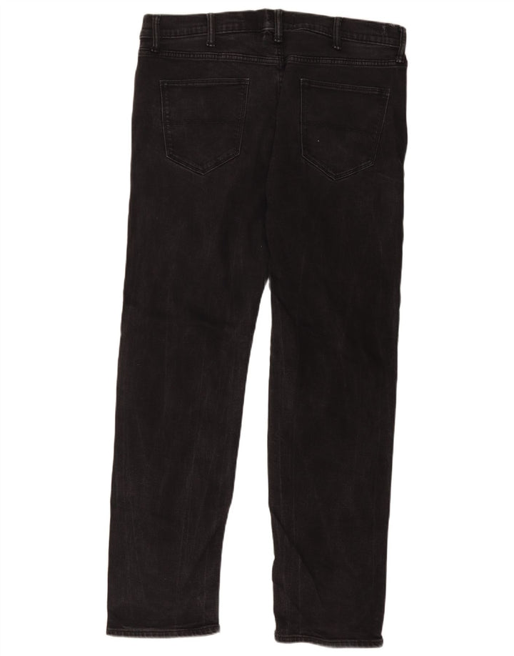 Jeans dritti da uomo Marks & Spencer W38 L33 cotone nero