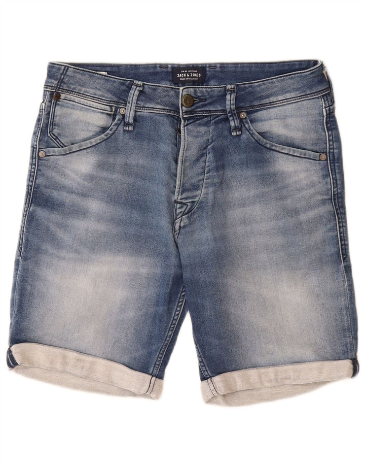 Pantaloncini di jeans da uomo Jack & Jones medi W32 Blu