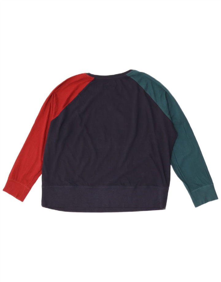 Maglietta grafica da bambino Marks & Spencer a maniche lunghe 13-14 anni blu navy