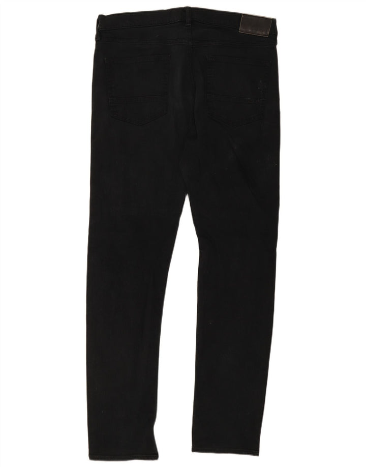 Jeans slim da uomo Marks & Spencer W36 L33 cotone nero