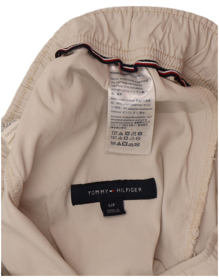 Tommy Hilfiger Uomo Costumi da bagno Piccolo nylon bianco sporco