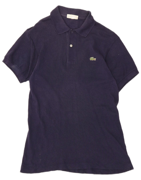 Polo da uomo Lacoste XS in cotone blu navy