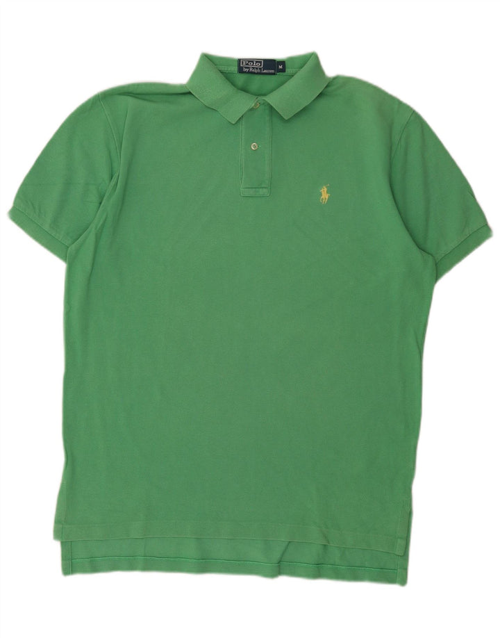 Polo Ralph Lauren da uomo in cotone verde medio