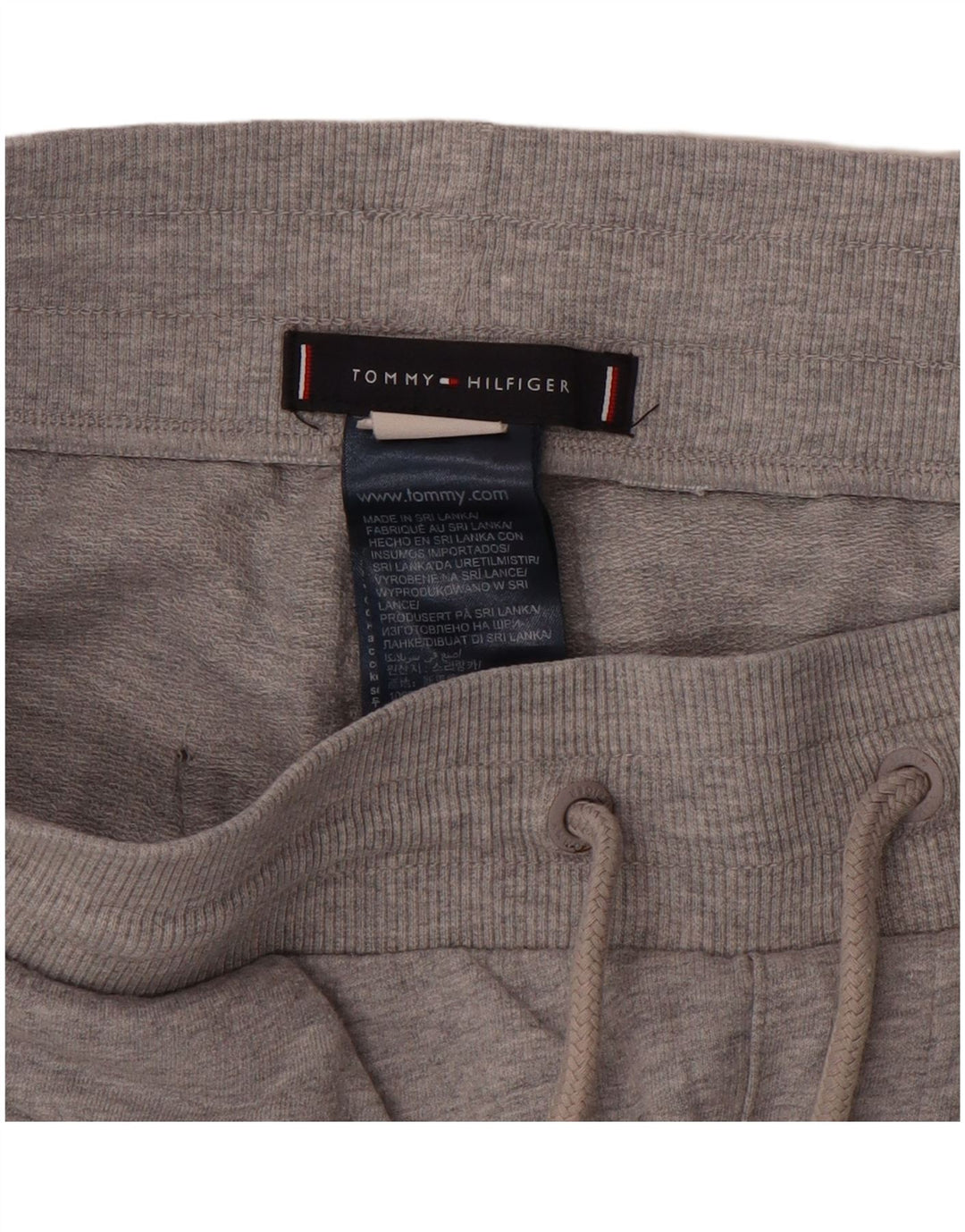 TOMMY HILFIGER Pantaloncini sportivi da uomo Cotone grigio medio