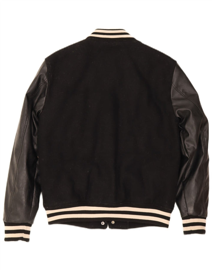 Giacca college da donna Superdry UK 8 Small poliestere nero