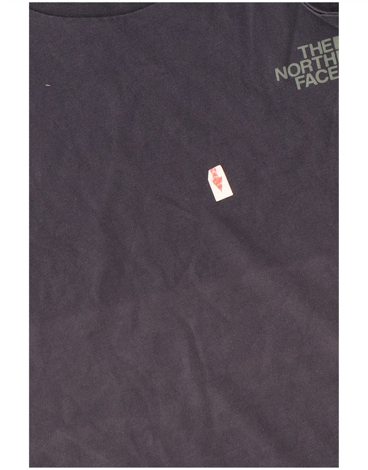 T-shirt da uomo The North Face Top Large in cotone blu navy