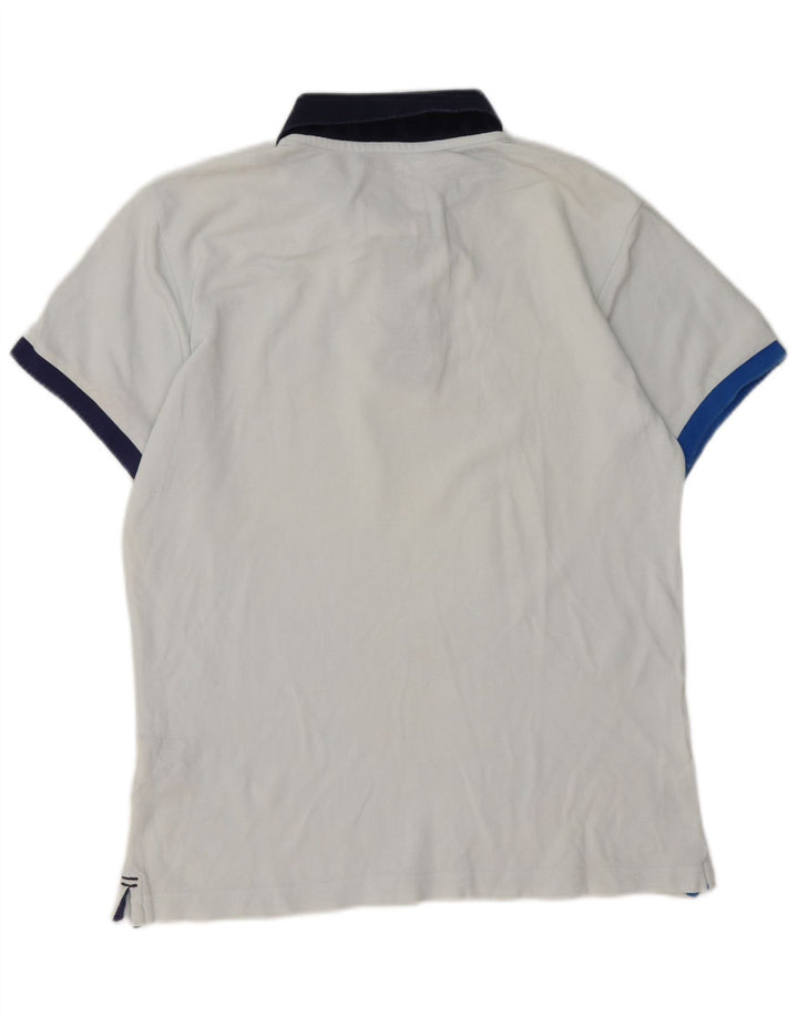 Polo da rugby da uomo North Sails in cotone bianco medio