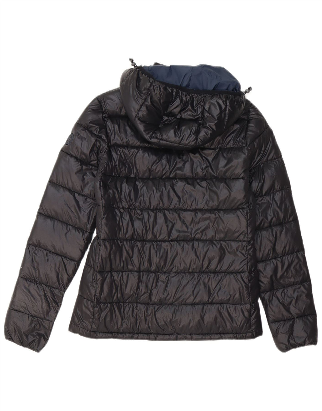 Giacca imbottita con cappuccio da donna BEST COMPANY UK 14 poliestere nero medio