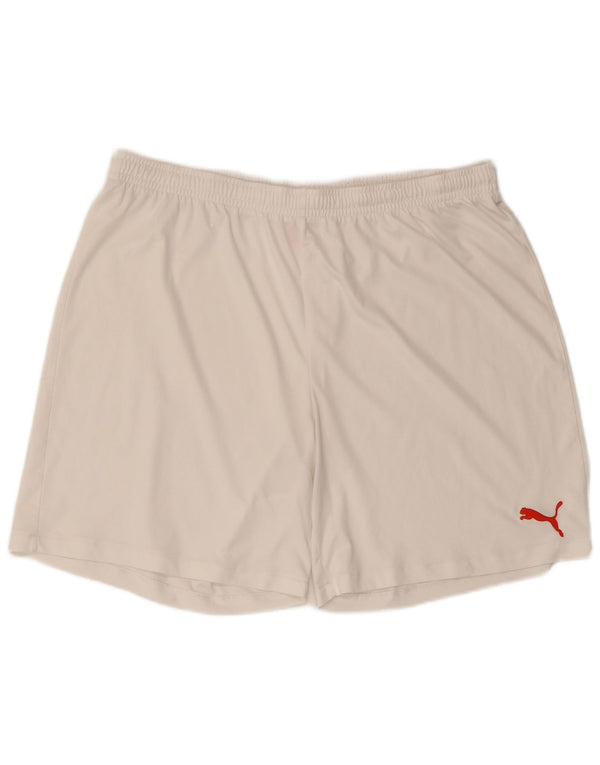Pantaloncini sportivi Puma Uomo 2XL Bianchi