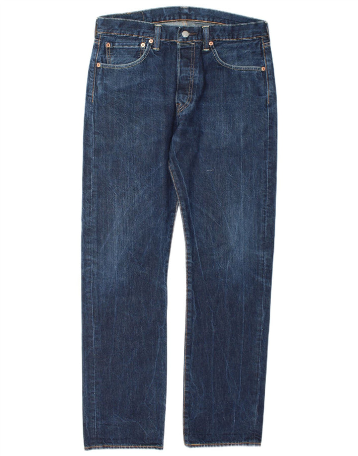 Levi's Uomo 501 Jeans dritti W32 L32 Cotone Blu