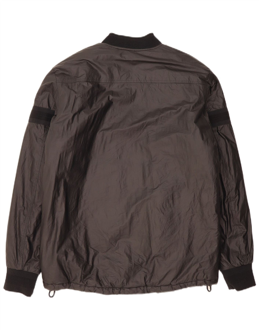 Giacca a vento grafica da uomo Replay UK 42 XL Polietilene nero