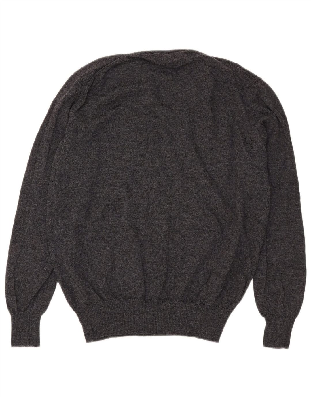 Maglione Zara da uomo con scollo a V XL grigio